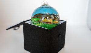 Hand-Painted Glass Baubles