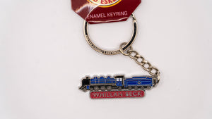 Enamel Engine Keyring