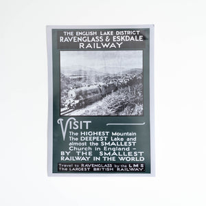 Ravenglass and Eskdale Railway Poster