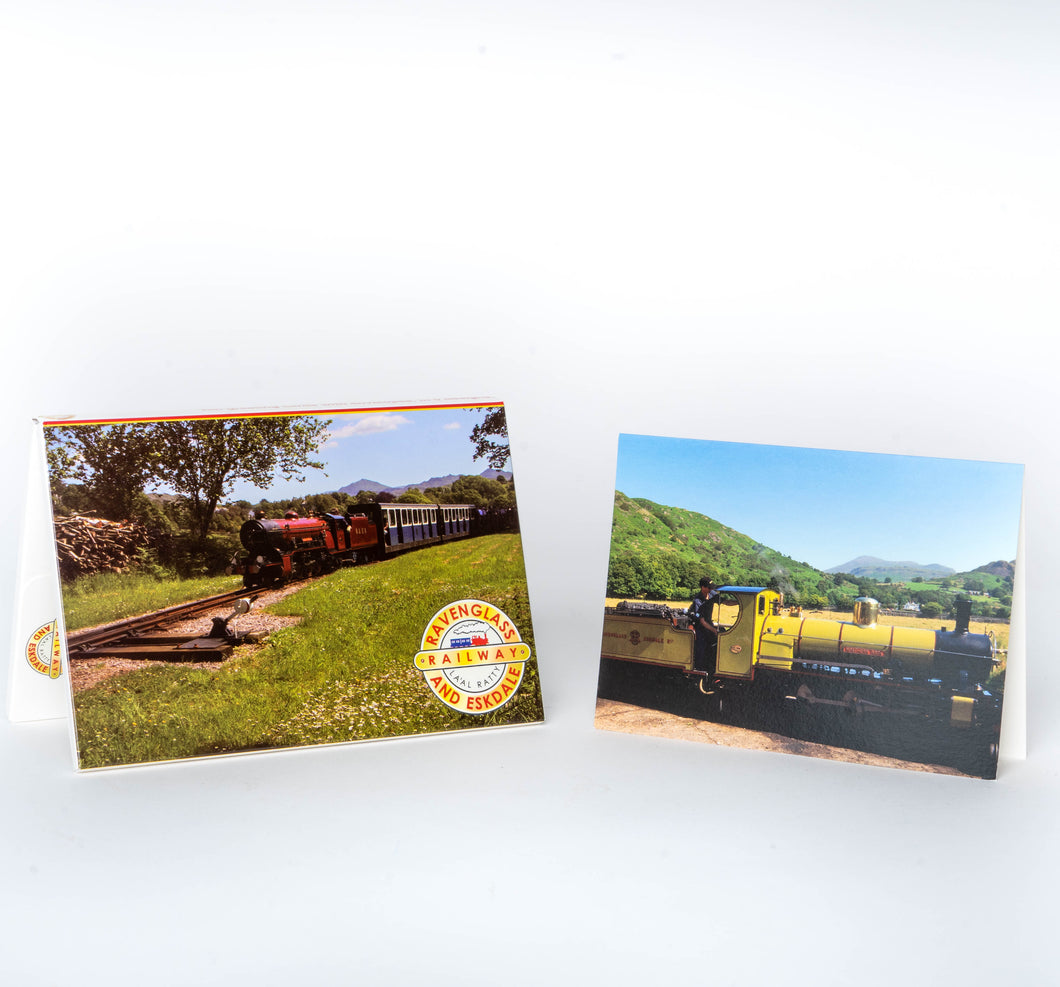 Ravenglass & Eskdale Railway Greeting Card Set of 10