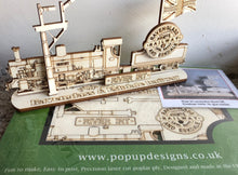 Load image into Gallery viewer, Pop Up 3D Wooden Card River Irt
